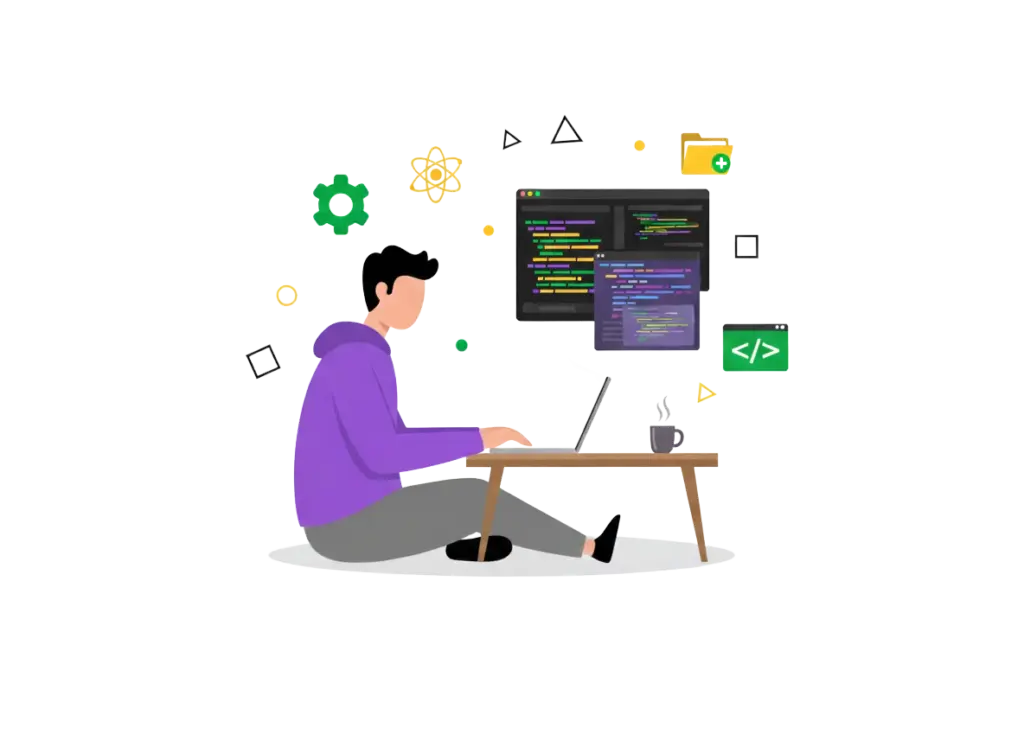Young coder practising skills in the Expert-Led Coding Course in Vadodara