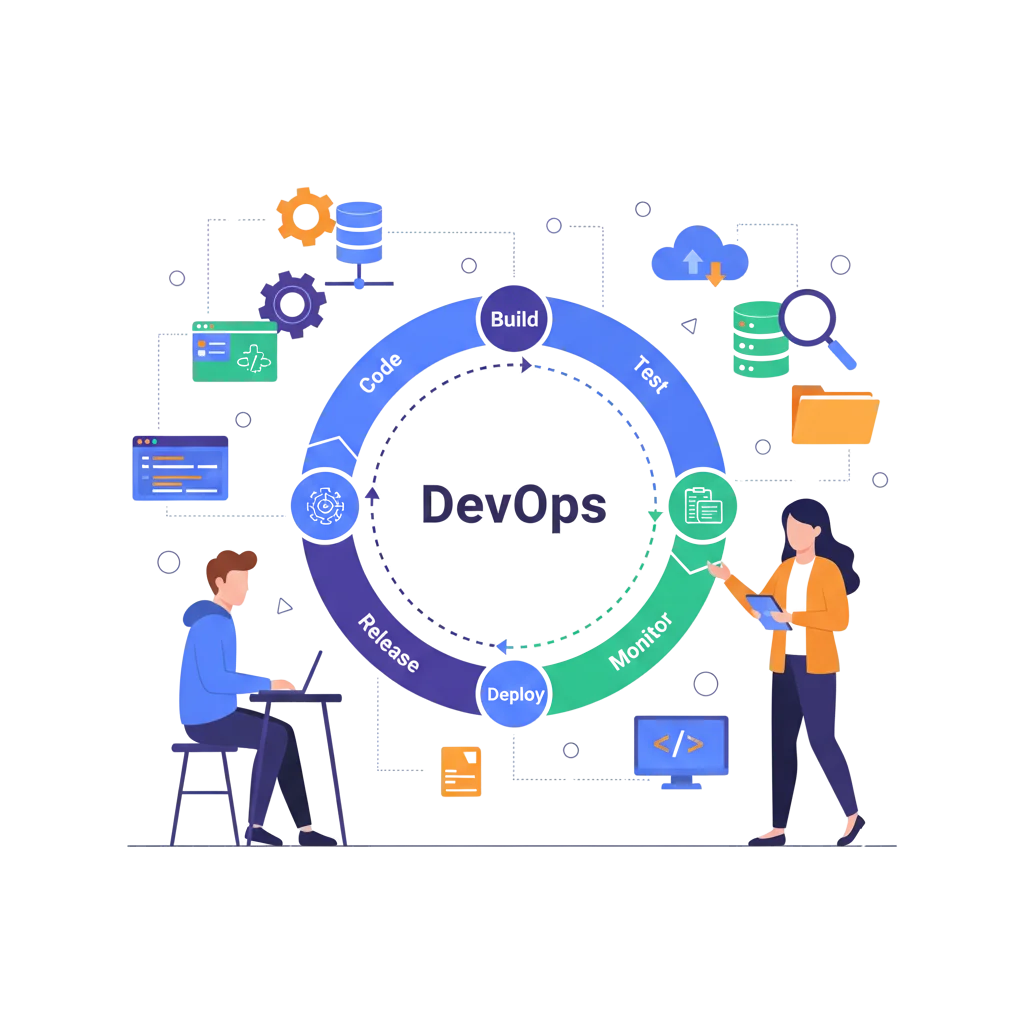 Coding and deployment practice during the DevOps Course in Ahmedabad